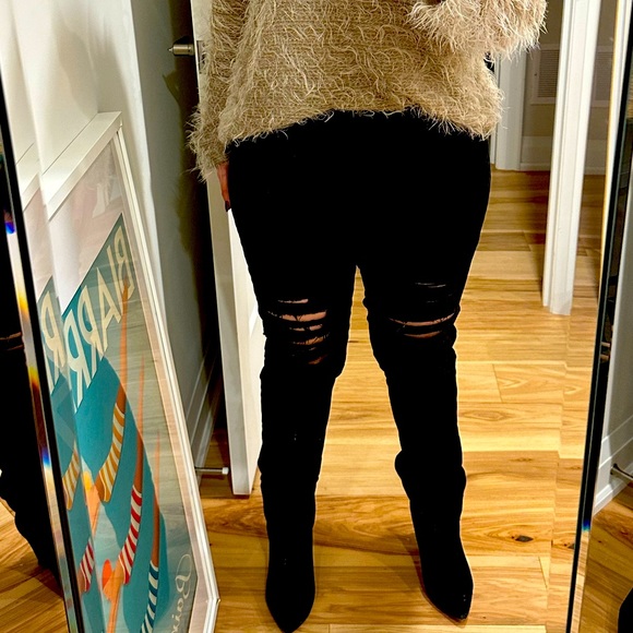 YOGA Jeans Black Size 29 - Picture 2 of 4